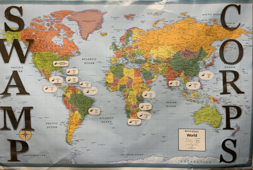 Swamp Corps Locations