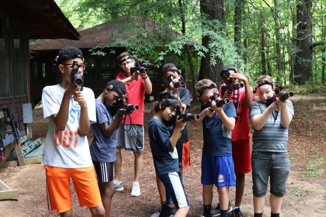 Swamp Camp Laser Tag Gamer